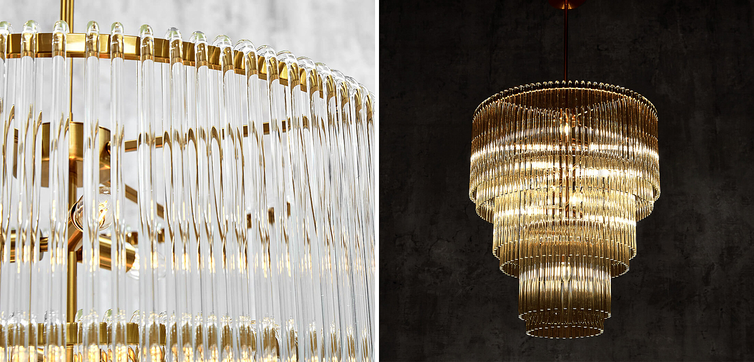 Люстра Nembus Cascade Chandelier Люстра Nembus Cascade Chandelier - Loft-Concept в Самаре
