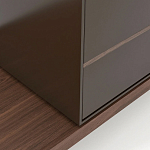 ТВ-тумба  из орехового дерева Marco Wooden TV Stand варинант исполнения - 8 | Loft Concept в Самаре