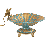 Фарфоровая чаша Золотая стрекоза Marlo Turi варинант исполнения - 1 | Loft Concept в Самаре