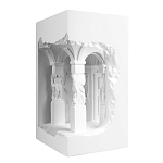 Встраиваемый в стену гипсовый светильник под покраску с колоннами и арками в античном стиле Antiquity Athena варинант исполнения - 4 | Loft Concept в Самаре