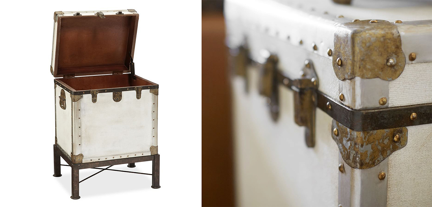 Сундук Vintage Chests small white Сундук Vintage Chests small white - Loft-Concept в Самаре