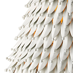 Подвесной светильник белый металлический в форме колокола White Natural Lines варинант исполнения - 1 | Loft Concept в Самаре