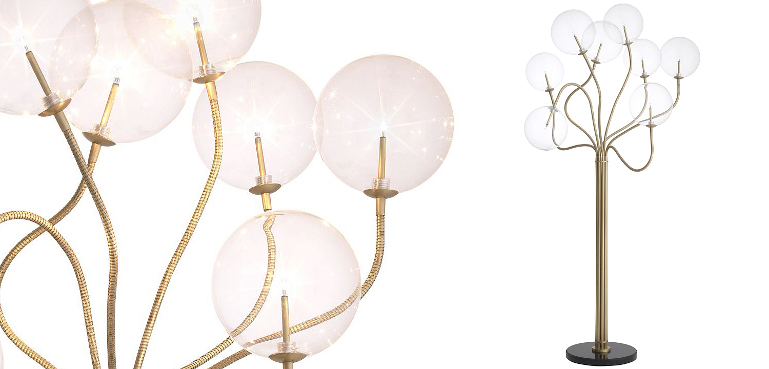 Торшер Eichholtz Floor Lamp Elon Торшер Eichholtz Floor Lamp Elon - Loft-Concept в Самаре
