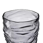 Ваза стеклянная фактурная Crumpled Vase 25,3 см варинант исполнения - 2 | Loft Concept в Самаре