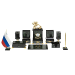 Настольный письменный набор из нефрита в подарочной коробке Victorious варинант исполнения - 1 | Loft Concept в Самаре