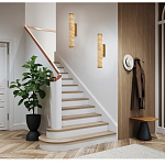 Бра цилиндрической формы из натурального алебастра Calcite Geometry варинант исполнения - 6 | Loft Concept в Самаре