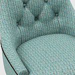 Мебельная ткань Шенилл бирюзовый цвет 142 см T4-61 варинант исполнения - 7 | Loft Concept в Самаре