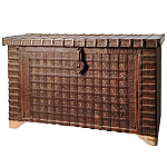 Большой Этнический сундук с металлическим декором  варинант исполнения - 3 | Loft Concept в Самаре