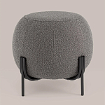 Пуф в ткани букле темно-серого цвета Pikelet варинант исполнения - 2 | Loft Concept в Самаре