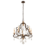 Люстра в классическом стиле Flowing Drops варинант исполнения - 1 | Loft Concept в Самаре