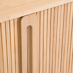 Длинный низкий буфет с 2-мя раздвижными дверцами Toinette Light Cupboard варинант исполнения - 11 | Loft Concept в Самаре