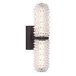 Бра с факутрным стеклянным плафоном Sonora варинант исполнения - 2 | Loft Concept в Самаре