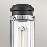 Бра для ванных комнат с прозрачным цилиндрическим плафоном на круглом основании Hinkley варинант исполнения - 8 | Loft Concept в Самаре