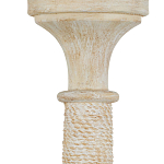 Люстра из дерева в форме подсвечника Coastal Aesthetics варинант исполнения - 2 | Loft Concept в Самаре