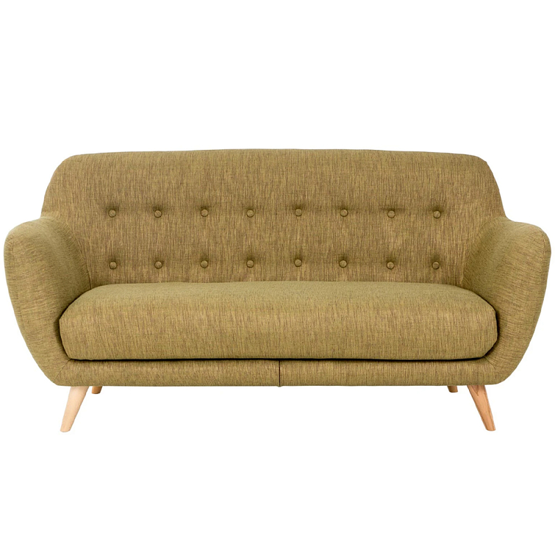 Диван двухместный Palmer Sofa Зеленый Розовый Синий Бежевый Коричневый Диван двухместный Palmer Sofa Зеленый Розовый Синий Бежевый Коричневый в Самаре | Loft Concept