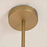 Люстра CANELLE Linear Chandelier 12 Modern Brass варинант исполнения - 4 | Loft Concept в Самаре