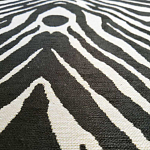 Мебельная ткань Шенилл черно-белый принт 140 см T3-1 варинант исполнения - 3 | Loft Concept в Самаре