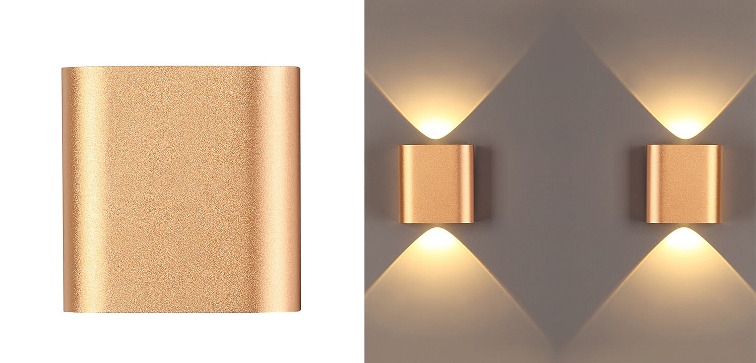 Бра Obverse Gold Square Wall lamp Бра Obverse Gold Square Wall lamp - Loft-Concept в Самаре