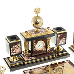 Настольный письменный набор из яшмы Manager Organizer варинант исполнения - 5 | Loft Concept в Самаре