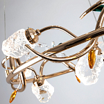 Люстра с хрустальными плафонами и декором Alvere Crystal Chandelier варинант исполнения - 4 | Loft Concept в Самаре