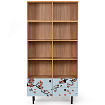 Широкий стеллаж с принтом Elise Rack варинант исполнения - 8 | Loft Concept в Самаре