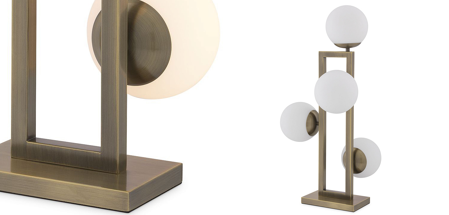 Настольная лампа Eichholtz Table Lamp Pascal brass Настольная лампа Eichholtz Table Lamp Pascal brass - Loft-Concept в Самаре