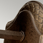 Бра для ванных комнат с прозрачным стеклянным плафоном в форме ананаса и декоративным основанием с рельефным узором Hinkley варинант исполнения - 7 | Loft Concept в Самаре