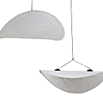 Подвесной светильник с белыми плафонами в форме облака Диаметр 60+60 см Cloud Junction варинант исполнения - 2 | Loft Concept в Самаре