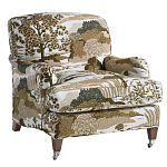 Кресло Trumann Club Chair Beige Landscape бежевый пейзах варинант исполнения - 1 | Loft Concept в Самаре