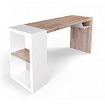 Письменный стол прямоугольный с полочкой под столешницей EcoComb варинант исполнения - 1 | Loft Concept в Самаре