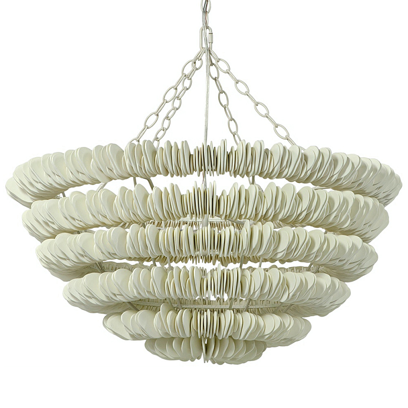 Люстра White Bionic Petals Harmony Chandelier Молочный Белый Люстра White Bionic Petals Harmony Chandelier Молочный Белый в Самаре | Loft Concept