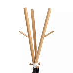 Напольная вешалка в сочетании металла и дерева Branches Hangers варинант исполнения - 1 | Loft Concept в Самаре