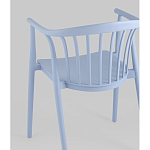 Стул Campo пластик голубой варинант исполнения - 3 | Loft Concept в Самаре