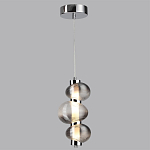 Подвесной светильник с 3-мя рифлеными стеклянными шарами Marcelh Light варинант исполнения - 8 | Loft Concept в Самаре