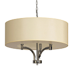 Люстра подвесная с цилиндрическим абажуром кремового цвета Natural Concepts варинант исполнения - 1 | Loft Concept в Самаре