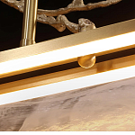 Люстра прямоугольная из фактурного стекла Chandelier Beam варинант исполнения - 9 | Loft Concept в Самаре