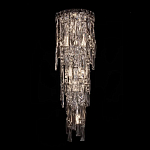 Бра с каскадом из прозрачного хрусталя и корпусом из металла цвета хром Constant Sparks варинант исполнения - 7 | Loft Concept в Самаре