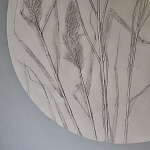 Ботаническое панно Тростник 1 варинант исполнения - 2 | Loft Concept в Самаре