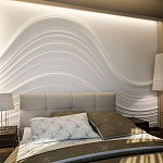 Барельеф BIG WAVE варинант исполнения - 3 | Loft Concept в Самаре