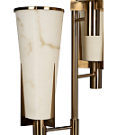 Торшер на три лампы с расцветкой под мрамор на матовом металлическом основании Elegant Classic Light варинант исполнения - 2 | Loft Concept в Самаре