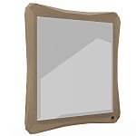 Зеркало квадратное c деревянной рамой из массива дуба Tasteful Furniture варинант исполнения - 1 | Loft Concept в Самаре