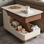 Журнальный столик передвижной с подъемной столешницей Table Trolley варинант исполнения - 1 | Loft Concept в Самаре