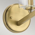 Бра с прозрачным плафоном в форме цилиндра Kichler варинант исполнения - 2 | Loft Concept в Самаре