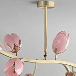 Дизайнерский Светильник Lilly Pink Tulip Lamp розовый плафон  варинант исполнения - 8 | Loft Concept в Самаре