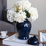 Ваза с крышкой однотонная Высота 31 см Chinoiserie Ceramics варинант исполнения - 7 | Loft Concept в Самаре