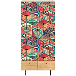 Шкаф с принтом Dominoes варинант исполнения - 2 | Loft Concept в Самаре