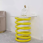 Дизайнерский журнальный стол на 2-х конусообразных ножках Epykopy варинант исполнения - 2 | Loft Concept в Самаре