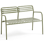 Скамья из алюминия Mack Metal Bench Green варинант исполнения - 1 | Loft Concept в Самаре