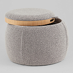 Пуф-трансформер Люкке с крышкой серый варинант исполнения - 2 | Loft Concept в Самаре