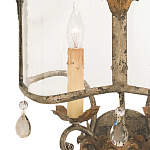 Бра настенное с цветочным мотивом Aged Luxury варинант исполнения - 1 | Loft Concept в Самаре